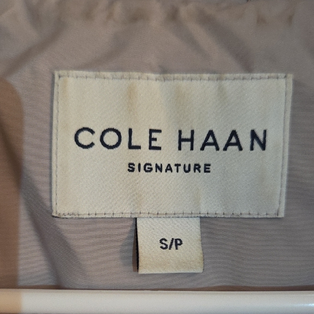 Cole Haan Women's Beige Trench Coat - Picture 2 of 7